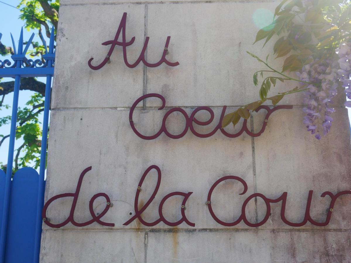 Au Coeur De La Cour Villa Saint-Georges-sur-Cher Kültér fotó